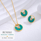 Stainless Pendant & Studs For Her (Pack of 2)