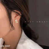 UNI-10007- Beautiful Butterfly Gold - Earring